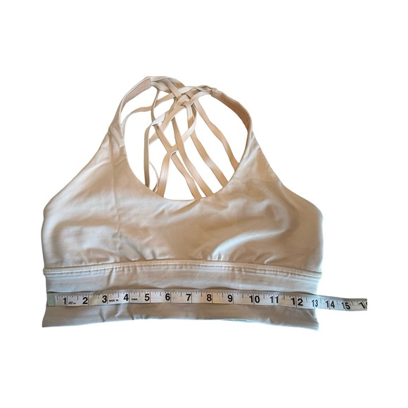 Lululemon athletica Energy Bra Longline Strappy criss-cross back - Picture 7 of 8